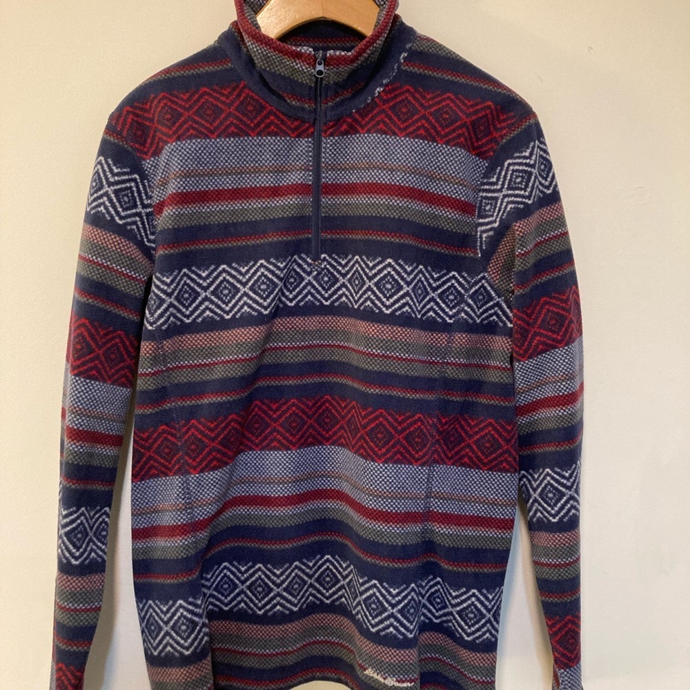 Eddie Bauer Womens 1/4 zip fleece size medium
